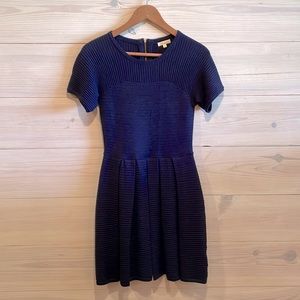 Shoshanna Navy Blue Sweater Dress